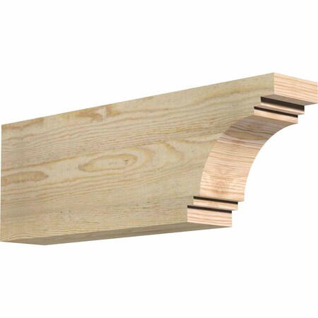 Ekena Millwork Pescadero Rough Sawn Rafter Tail, Douglas Fir, 4"W x 8"H x 24"L RFT04X08X24PEC00RDF